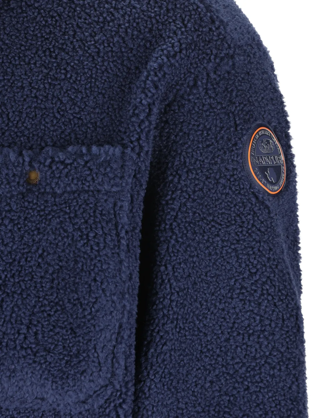 Napapijri Fleece shirtjack Blauw