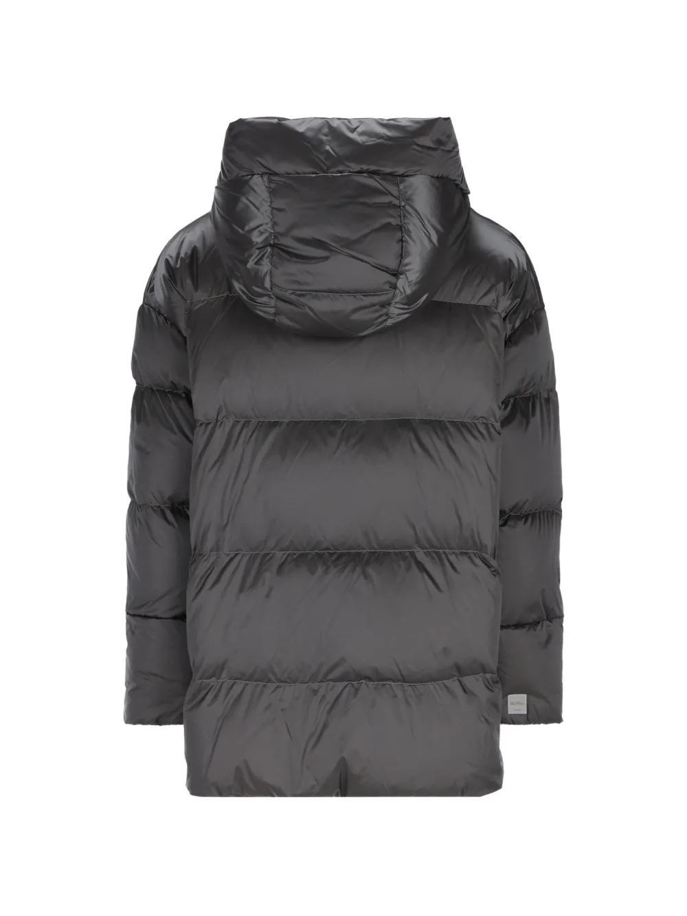 Max Mara The Cube donsjack met capuchon Zwart