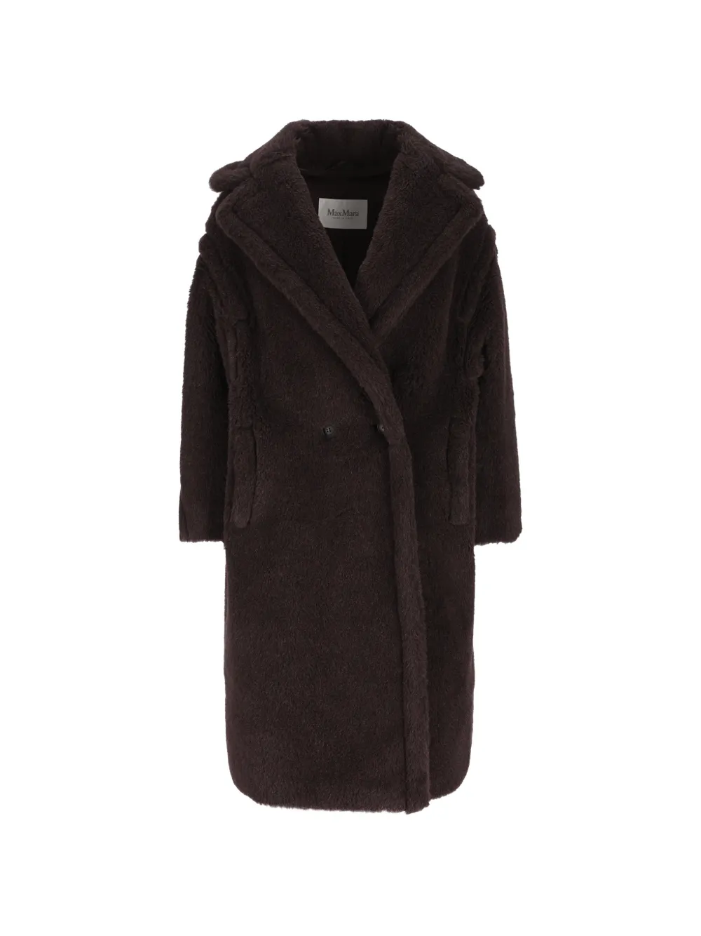 Max Mara Teddy Bear Icon double-breasted coat - Marrone