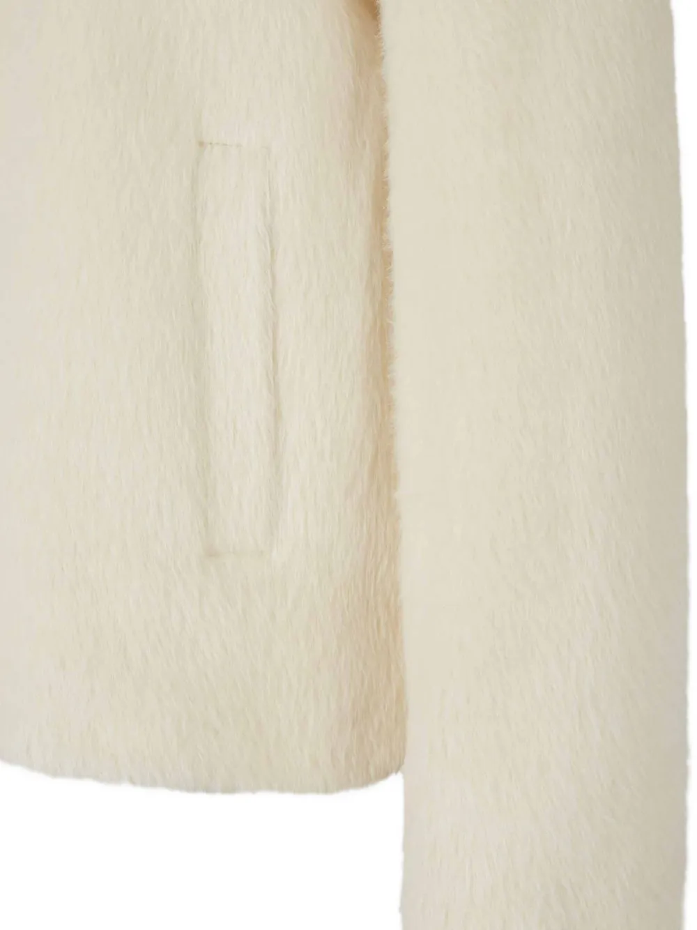 Peserico Jas van imitatiebont Beige