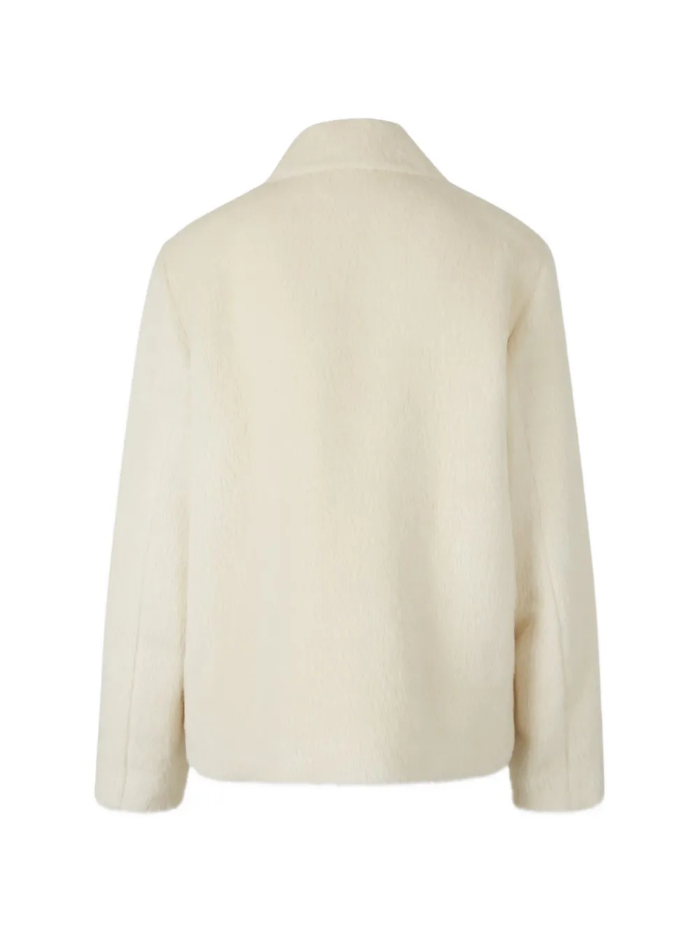 Peserico Jas van imitatiebont Beige