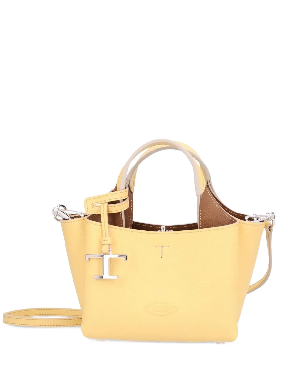 Tod's T Timeless leather shoulder bag - Giallo