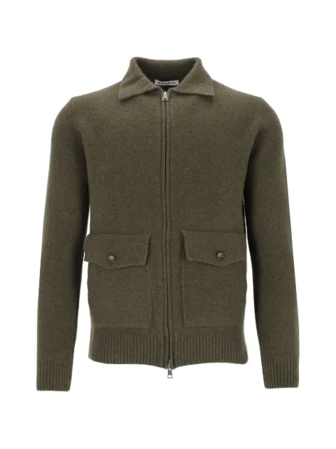 Al Duca D’Aosta 1902 zip-up pocket-detail cardigan