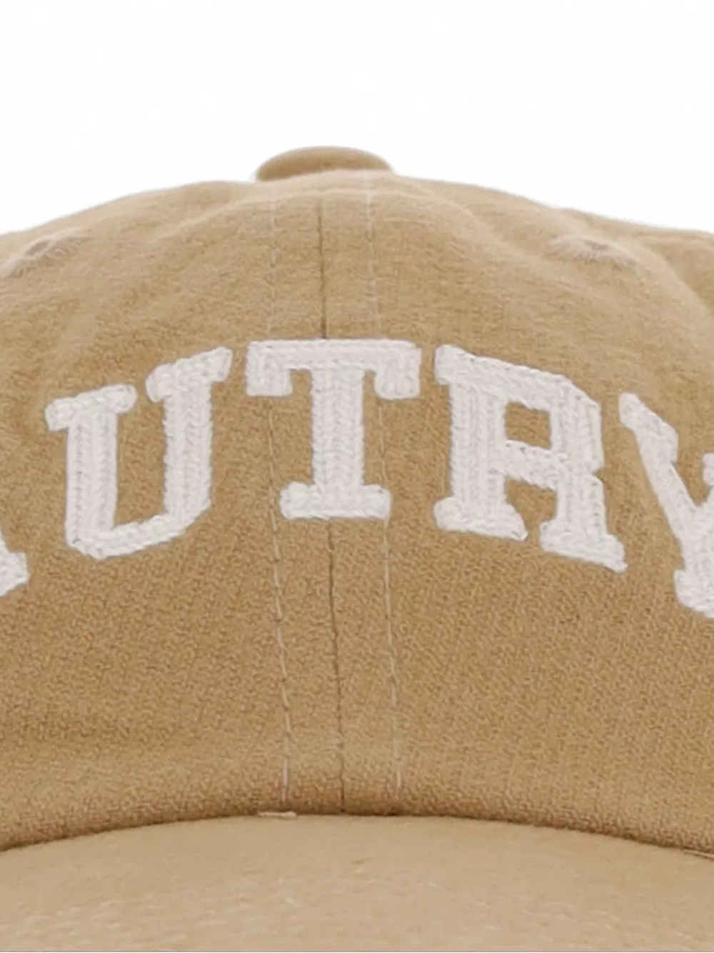 Autry Honkbalpet met geborduurd logo Beige