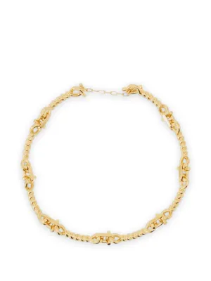 DG ゴールド ロゴネックレス Dolce & Gabbana DGロゴ ネックレス | ゴールドトーン | FARFETCH JP