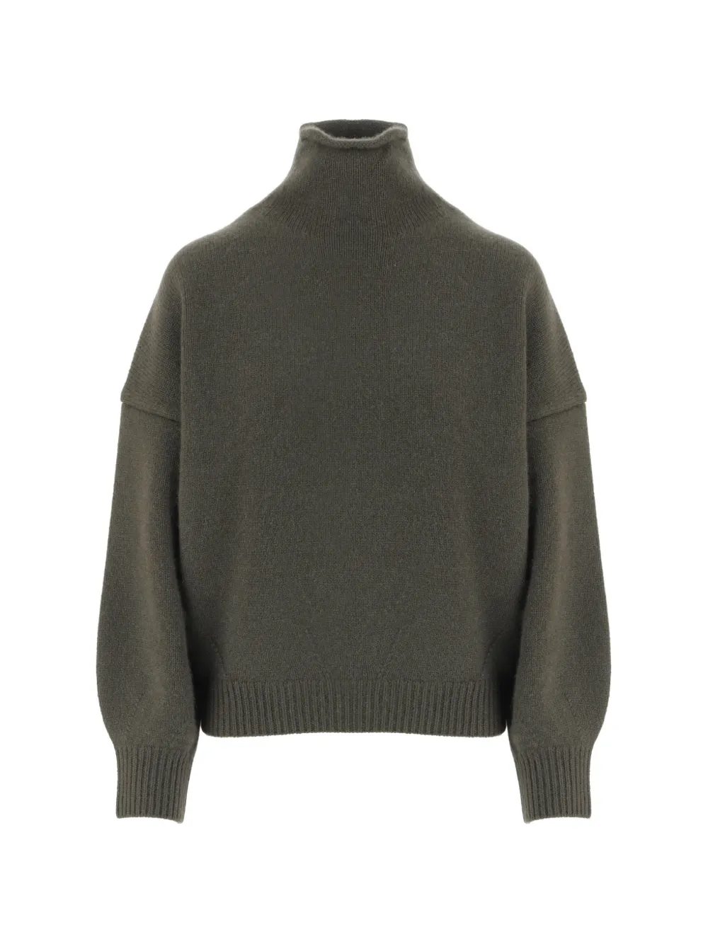 arch4 cashmere high-neck sweater - Grün
