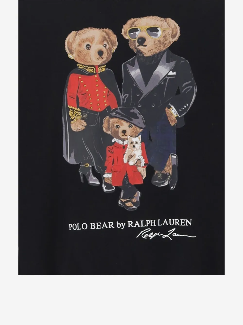 POLO RALPH LAUREN KIDS Polo Bear sweater Zwart