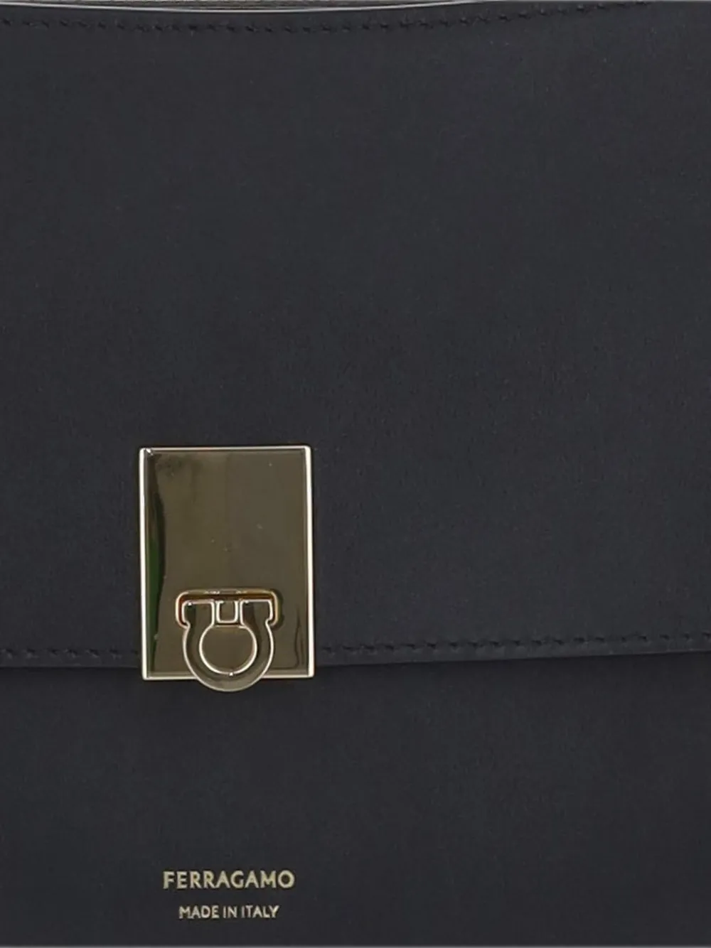 Ferragamo Kleine Cara schoudertas Zwart