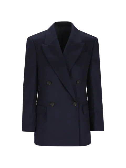 Brunello Cucinelli double-breasted peak-lapels blazer