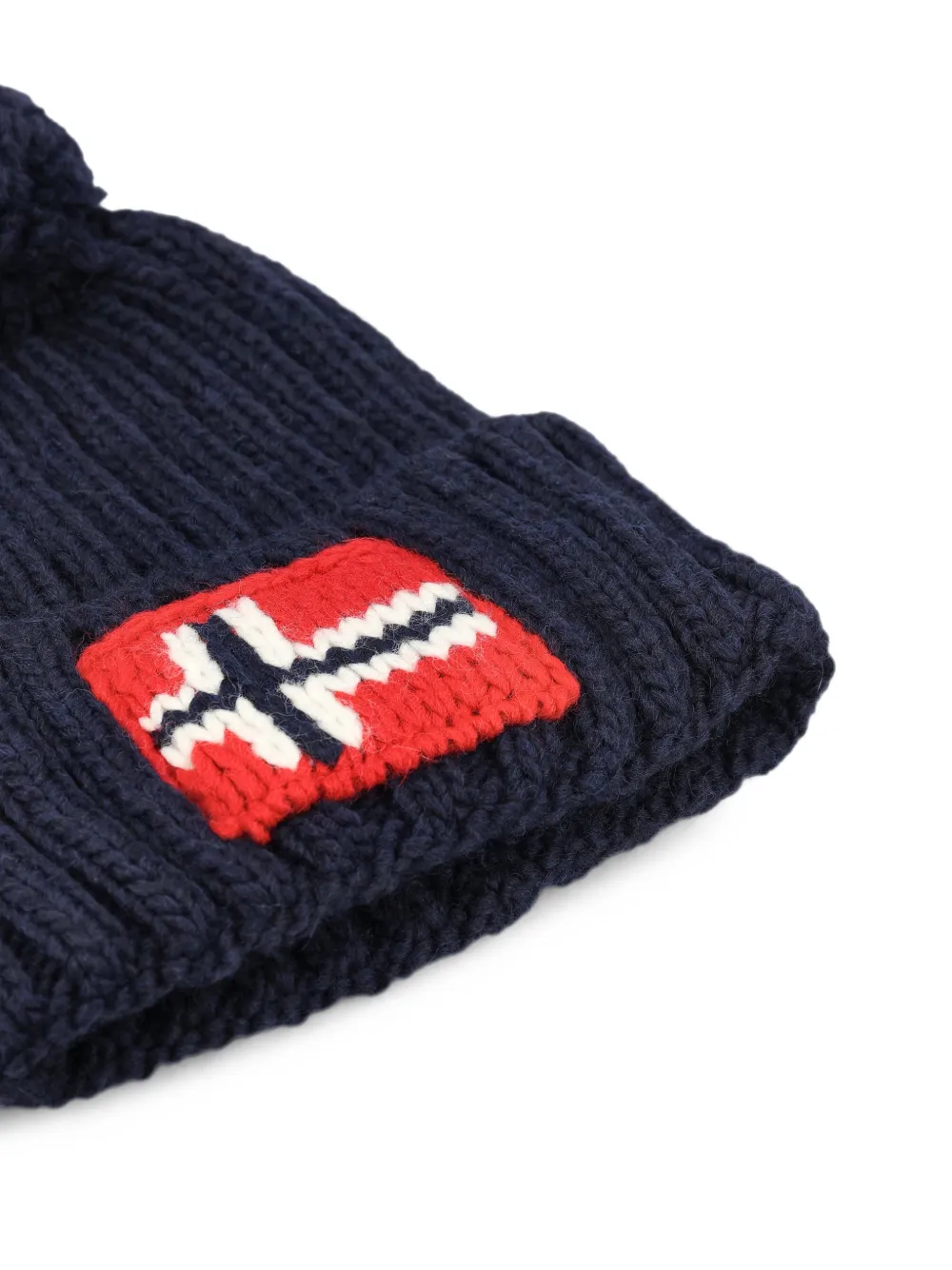 Napapijri Grofgebreide muts Blauw