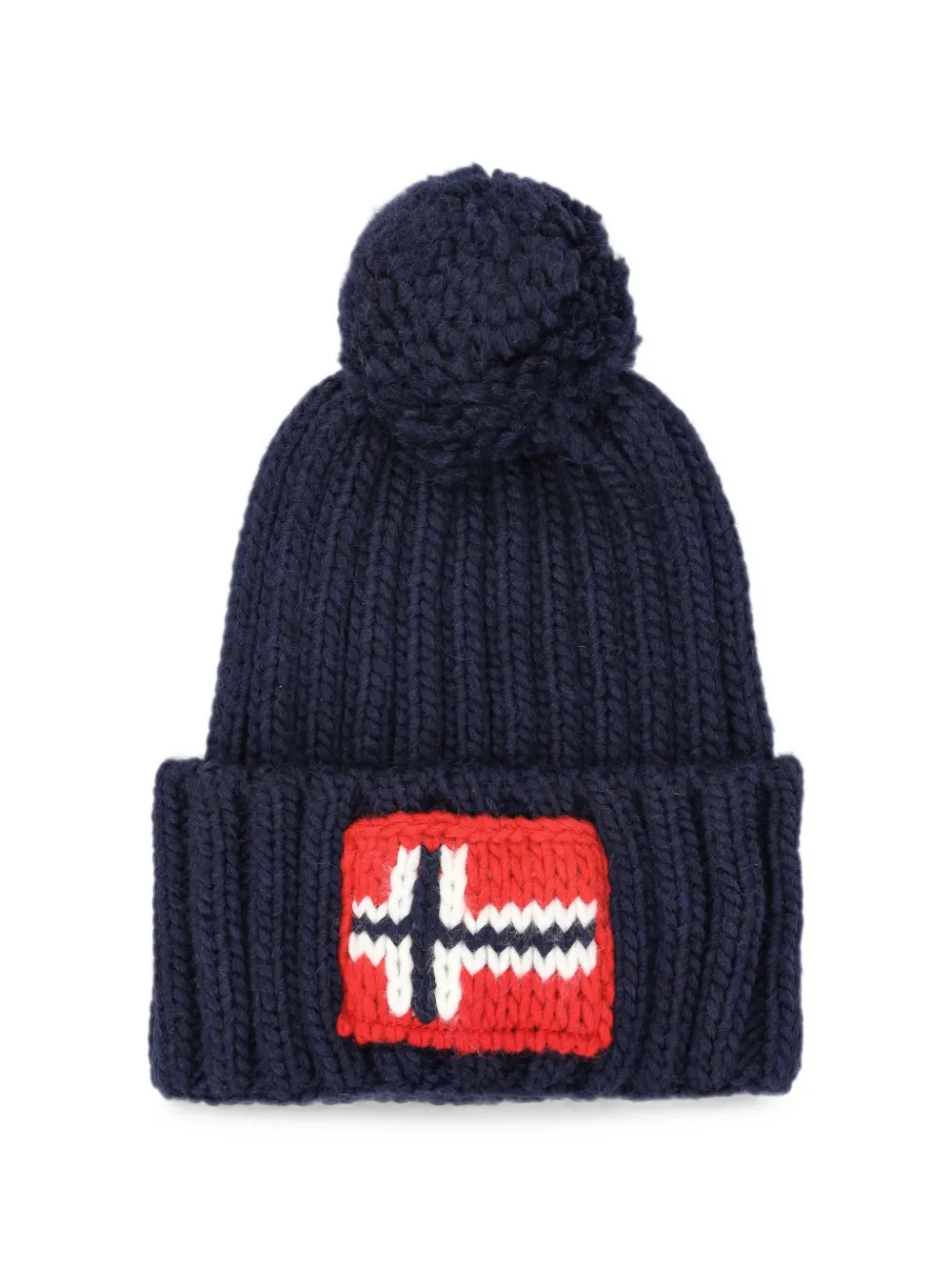 Napapijri chunky-knit beanie hat - Blu