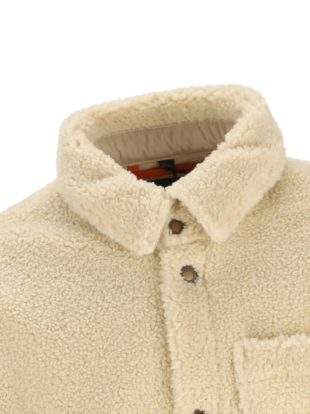 Napapijri Fleece shirtjack Beige