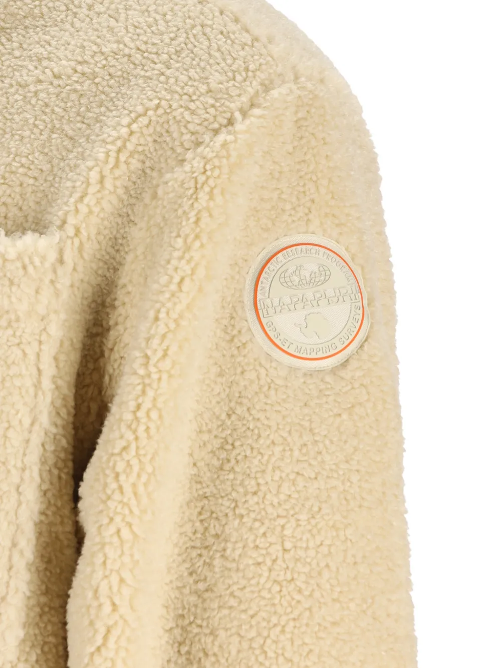 Napapijri Fleece shirtjack Beige