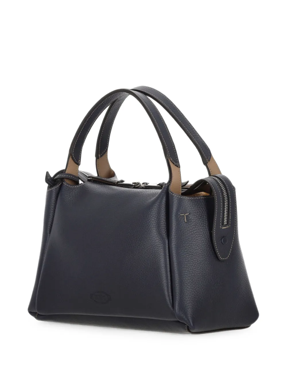 Tod's bowling bag in leather small Blauw