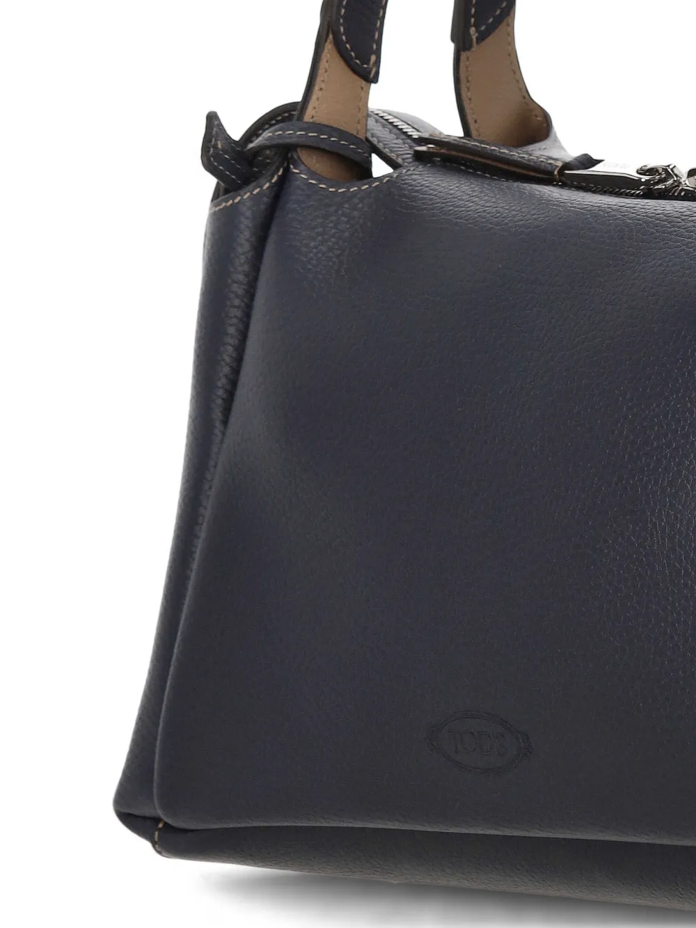 Tod's bowling bag in leather small Blauw