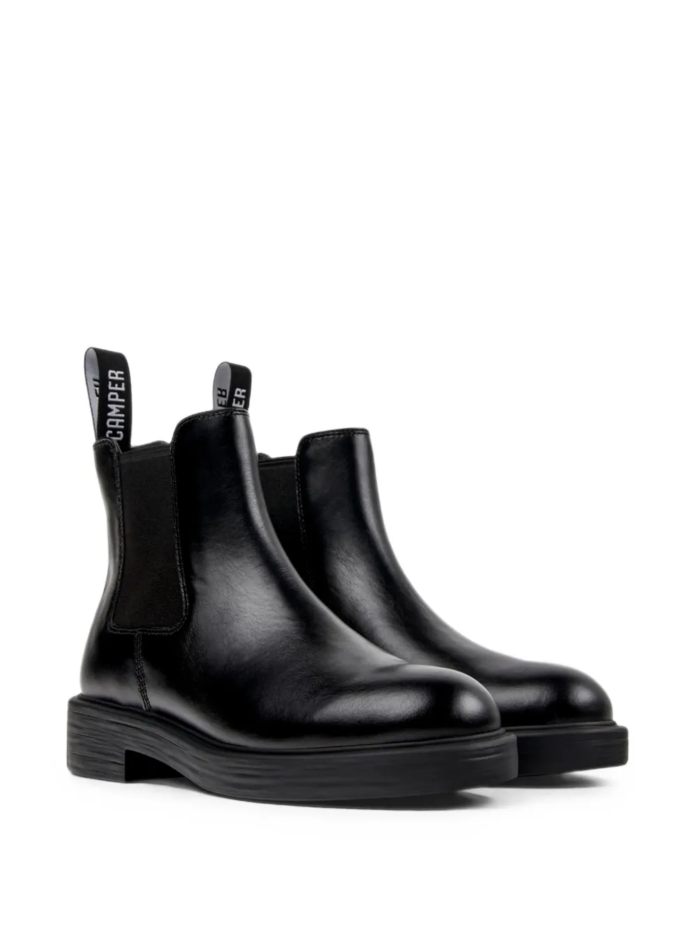 Camper Dea elasticated-side ankle boots Zwart