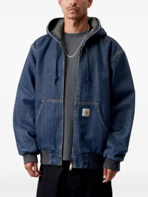 DIESEL ジップアップ フーデッドジャケット デニム調 38274107_71390558_300.jpg
