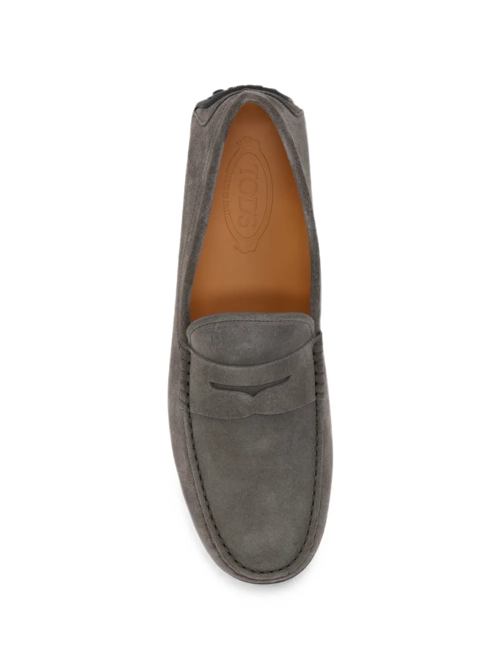 Tod's City Gommino loafers in suede Grijs