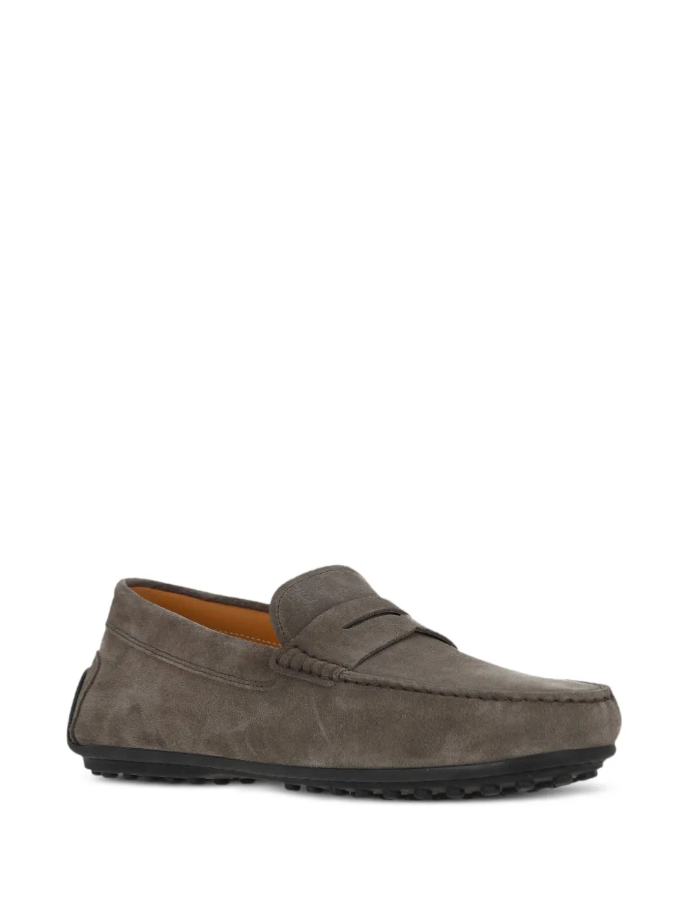 Tod's City Gommino loafers in suede Grijs