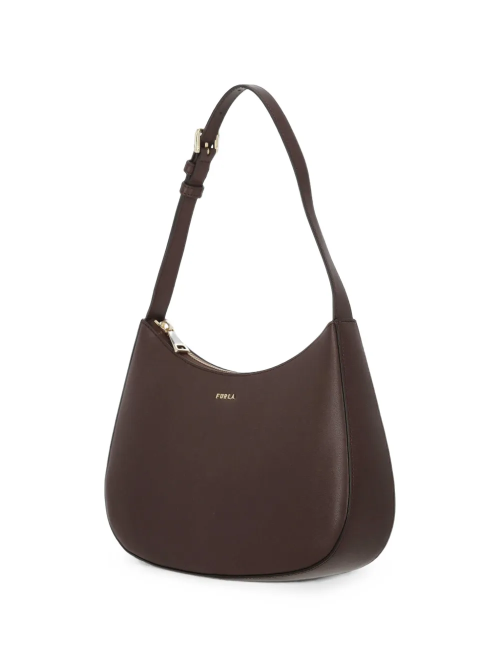 Furla Leren schoudertas Bruin