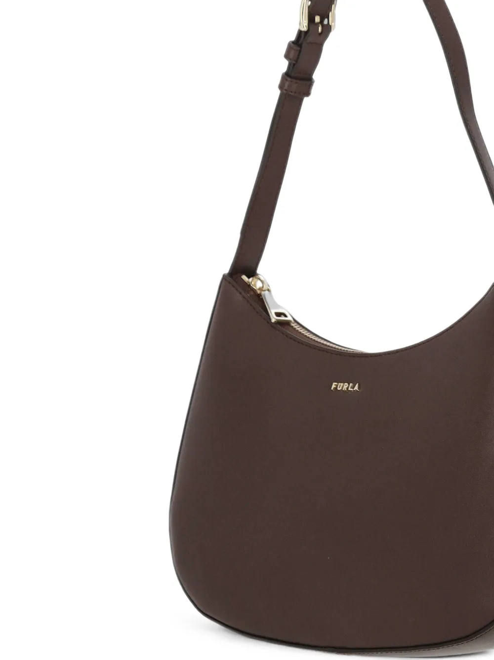 Furla Leren schoudertas Bruin