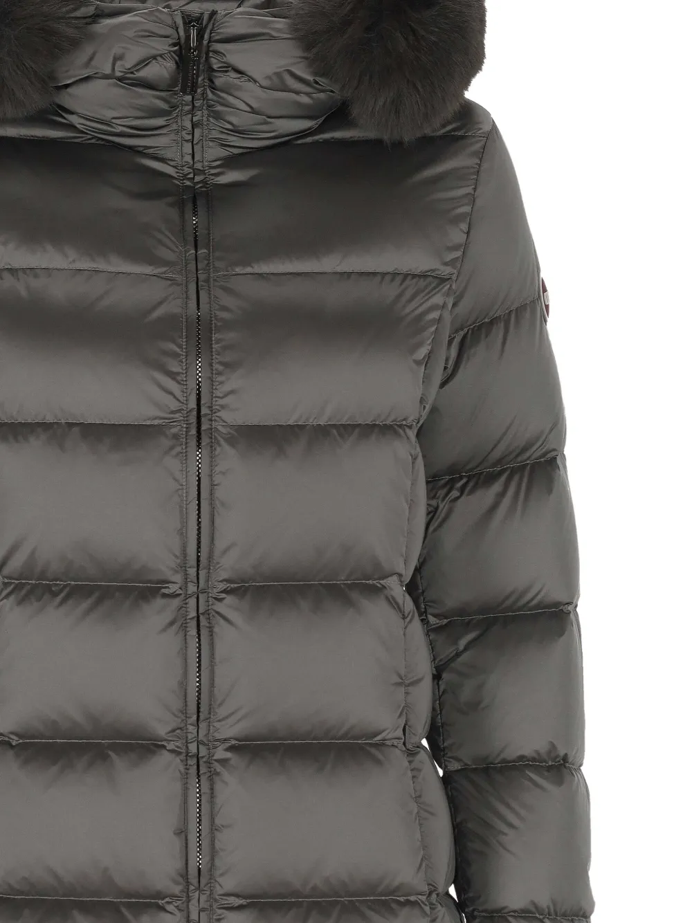 Colmar Jack met imitatiebont Grijs