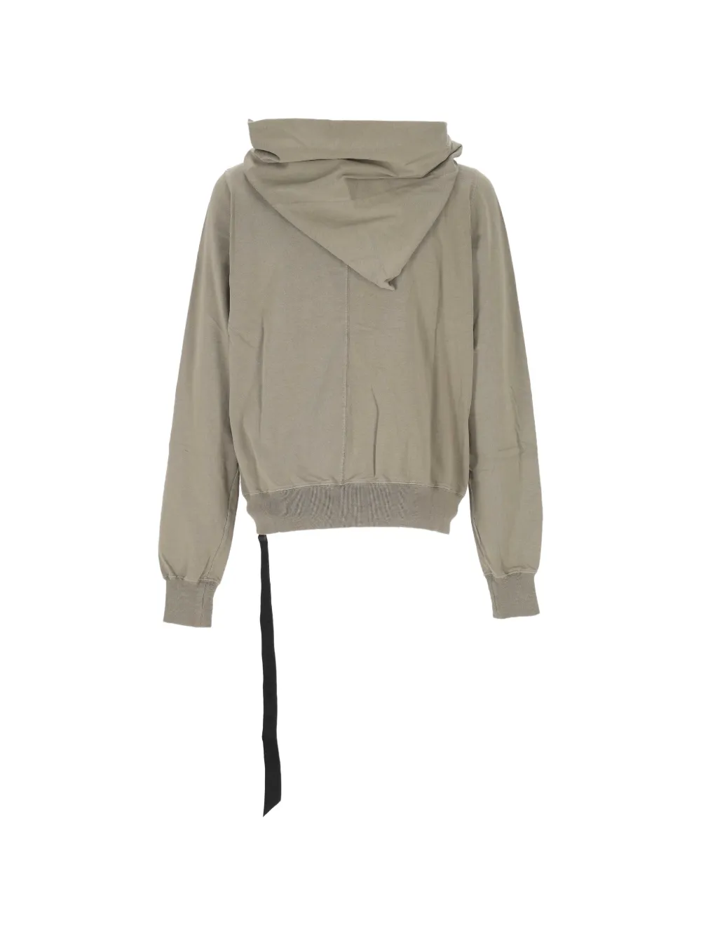 Rick Owens DRKSHDW Hoodie met asymmetrische rits Grijs