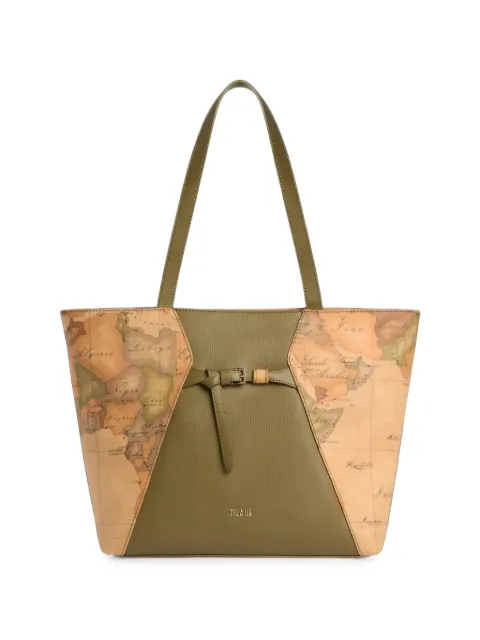ALVIERO MARTINI 1° CLASSE Geo Classic panelled tote bag