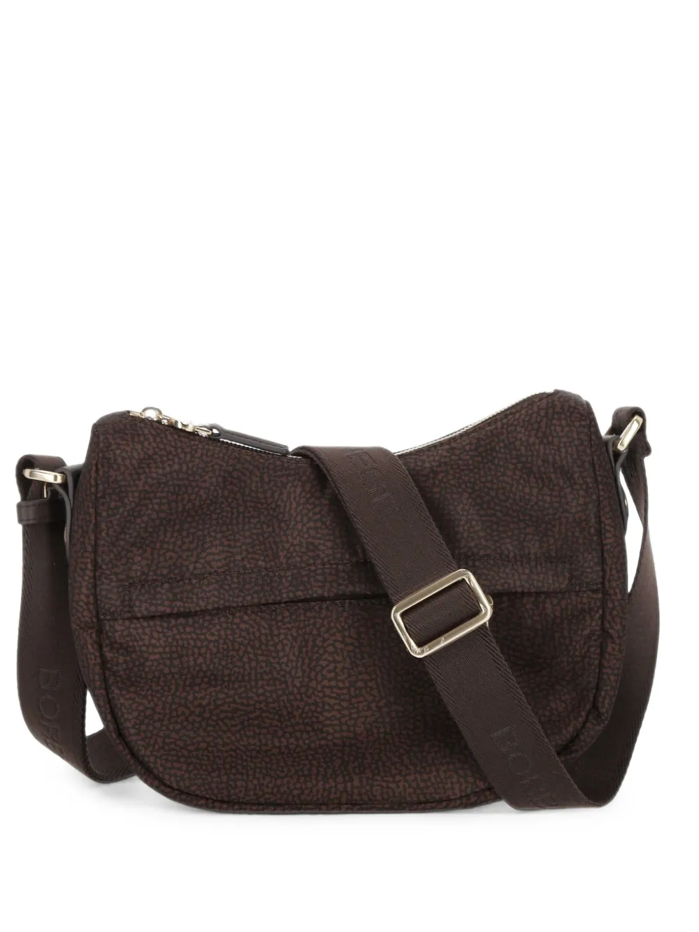 Borbonese B-Club Luna shoulder bag - Braun