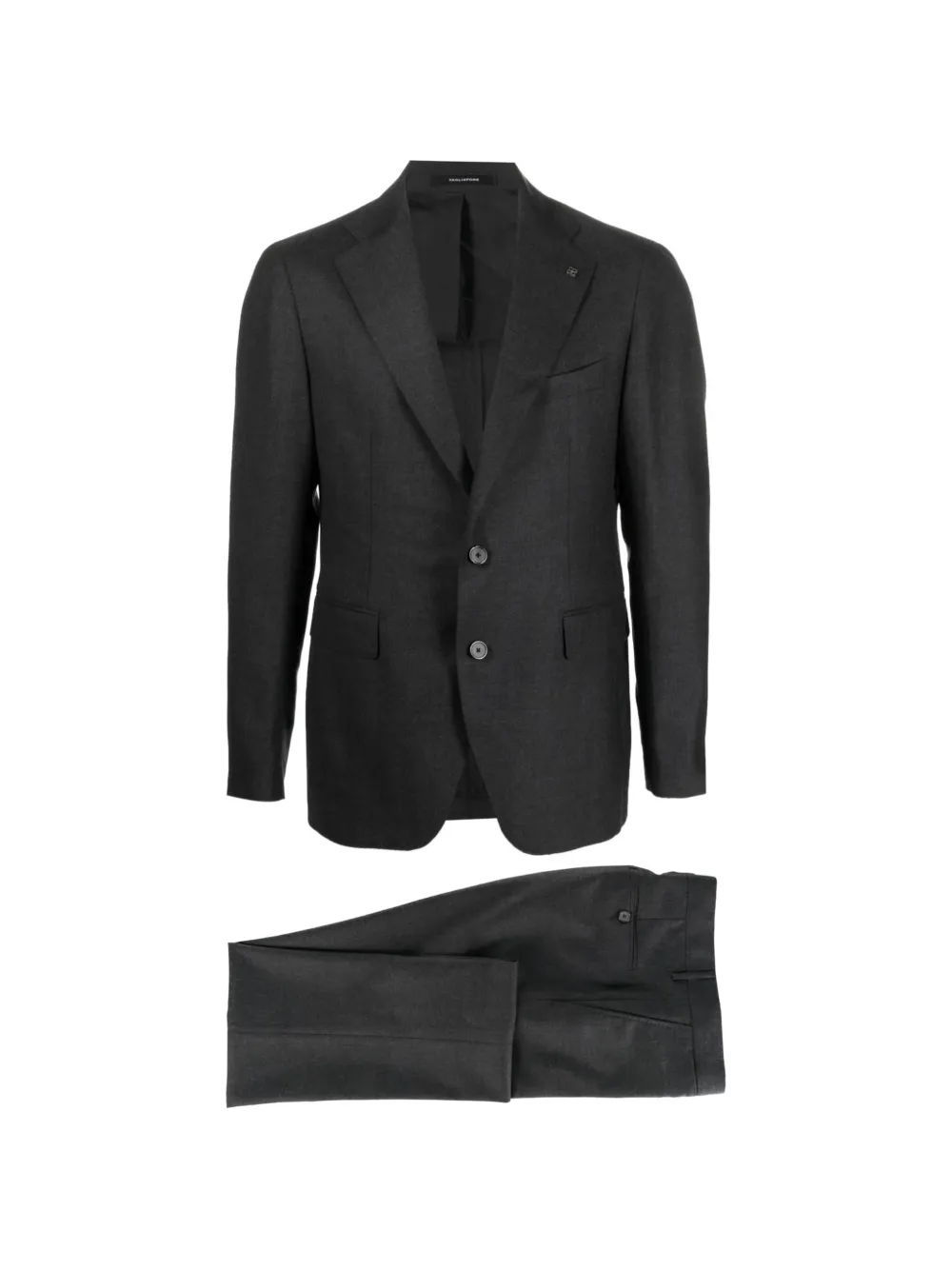 Tagliatore single-breasted wool suit - Grigio