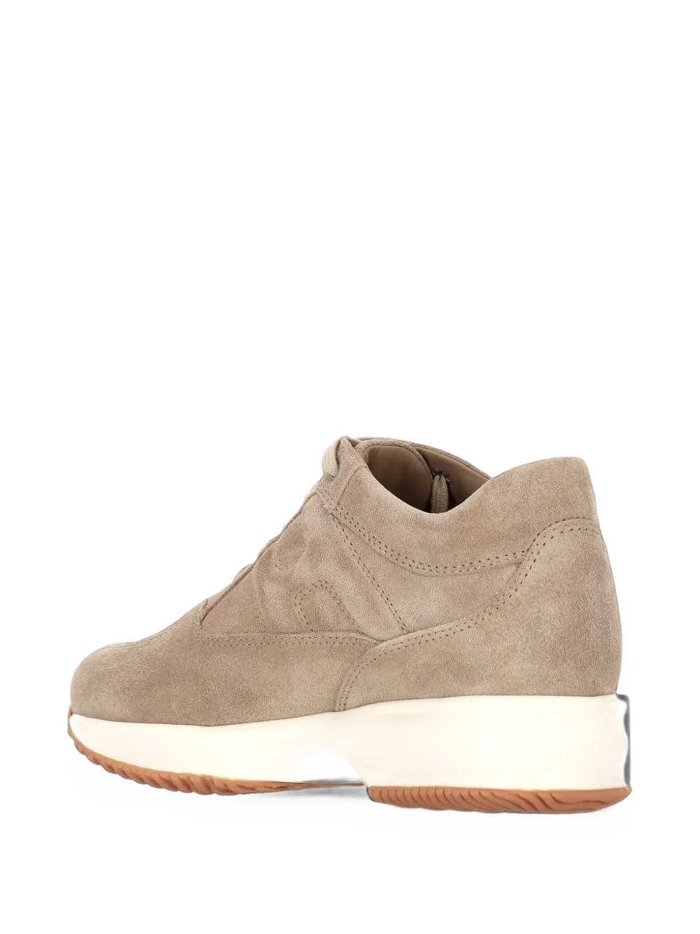 Hogan Interactive suede sneakers Beige