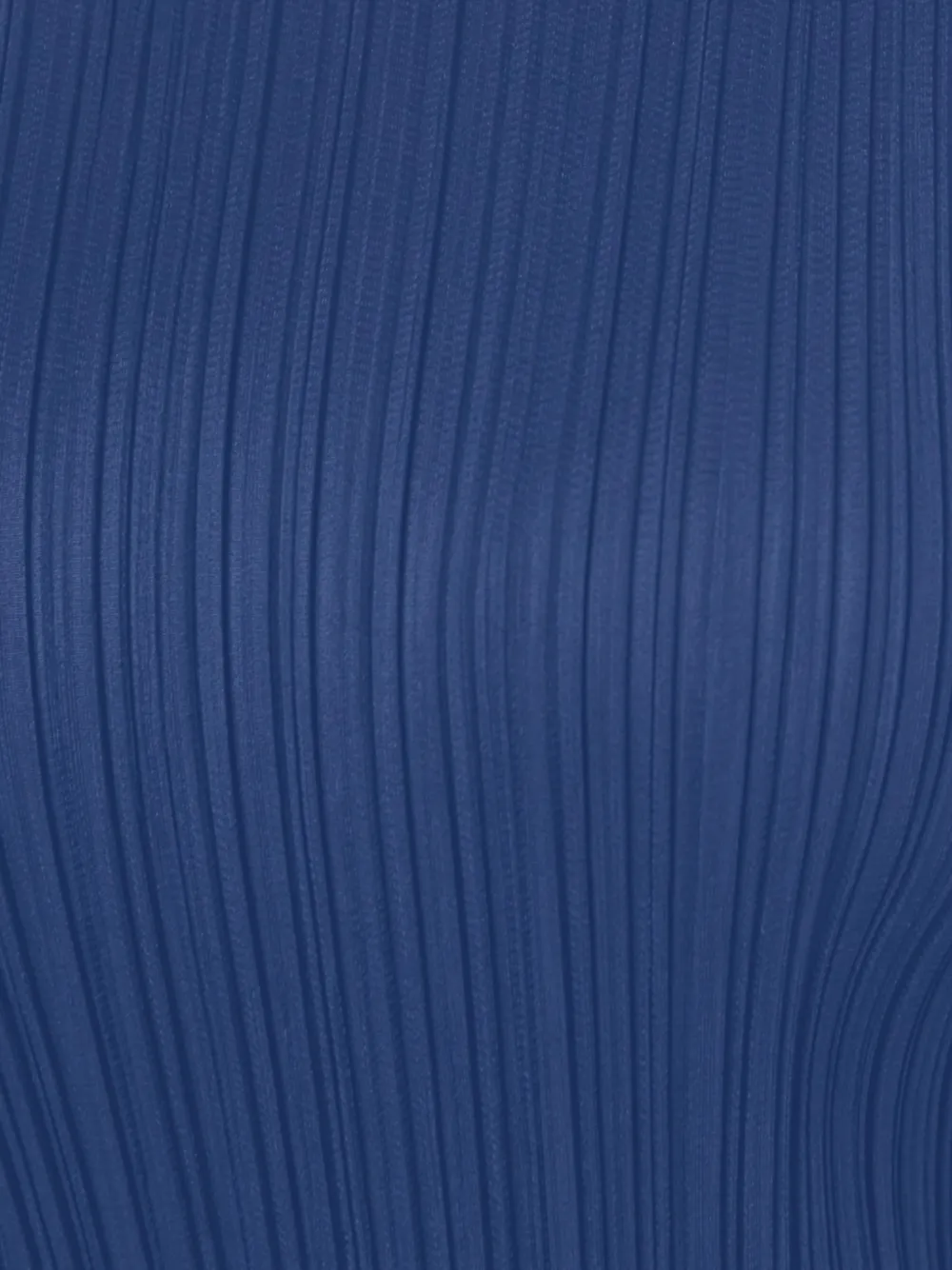 Pleats Please Issey Miyake Geplooid T-shirt Blauw
