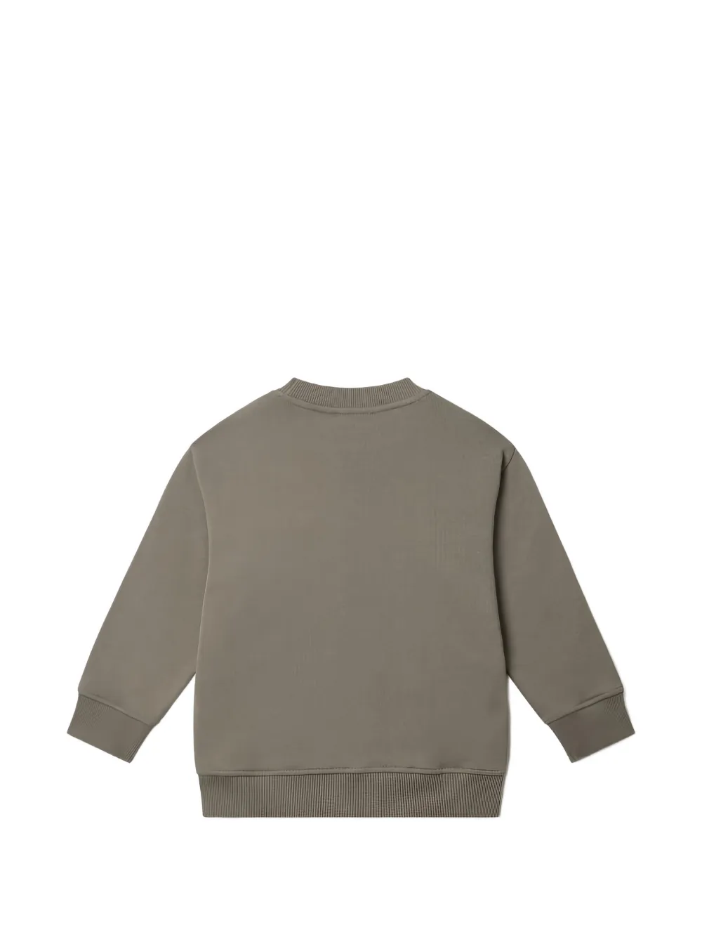 Stella McCartney Kids Katoenen sweater met print Groen