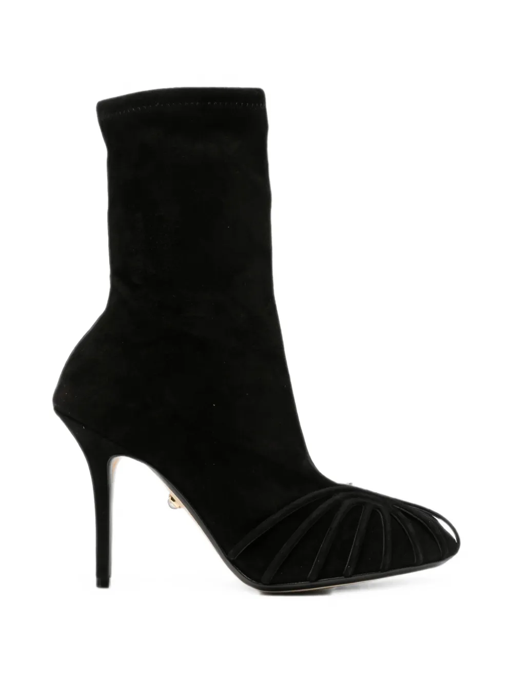 Alevì cage-detail stiletto ankle boots