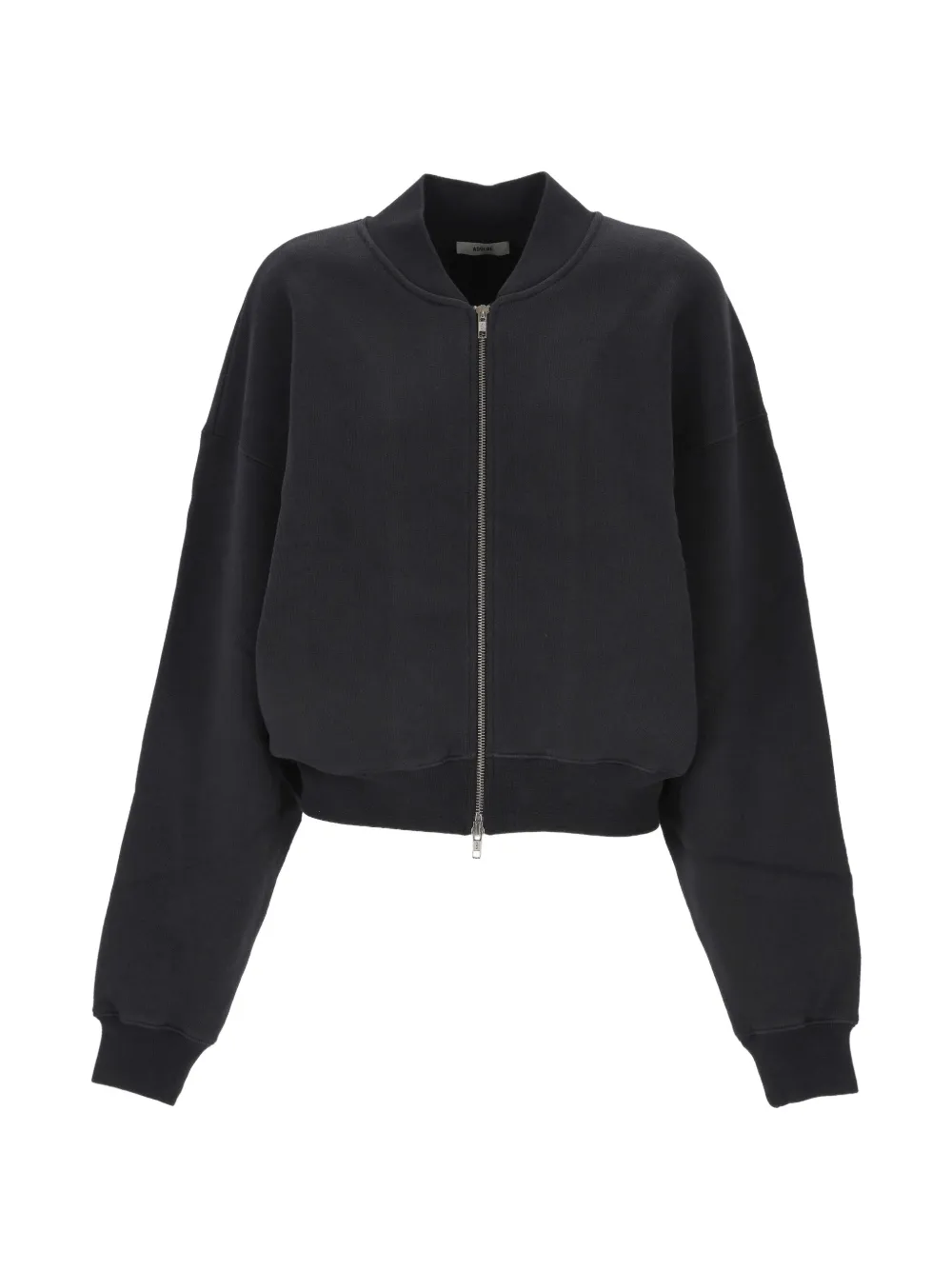 AGOLDE Tess zip-fastening sweatshirt - Schwarz