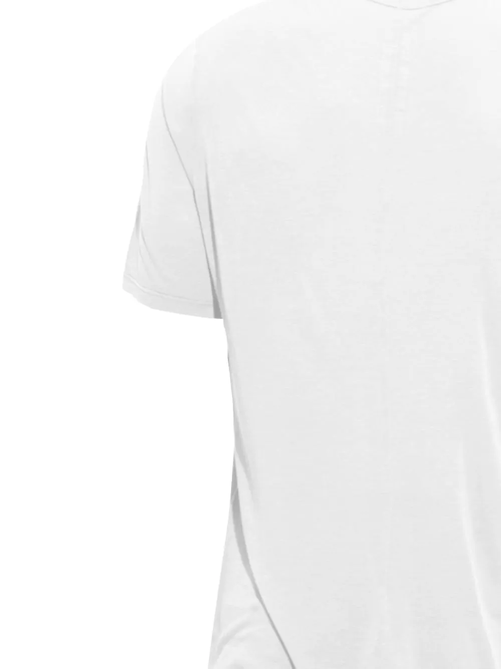 Rick Owens Level T-shirt met naaddetail Wit