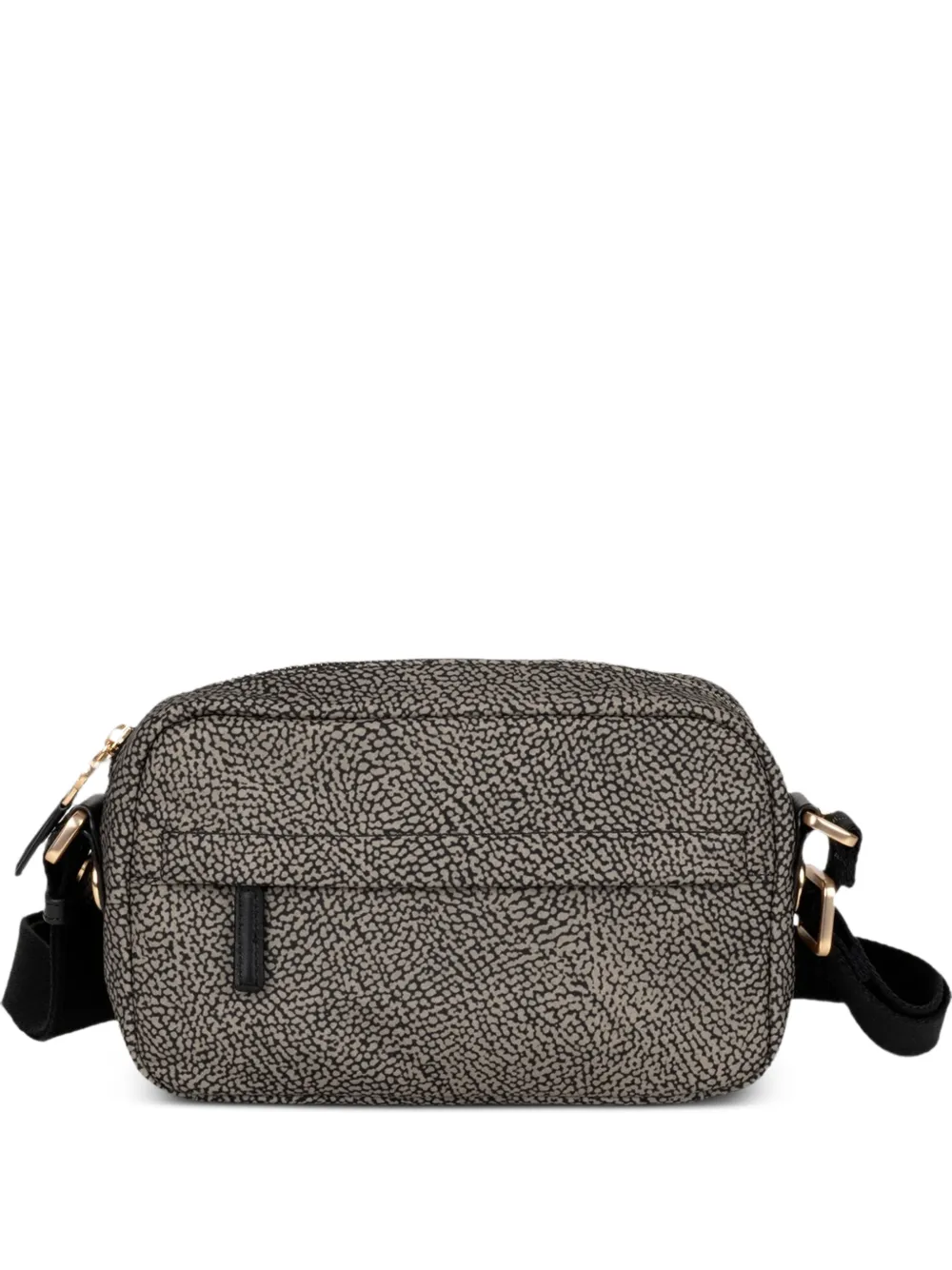 Borbonese OP-print cross body bag - Toni neutri
