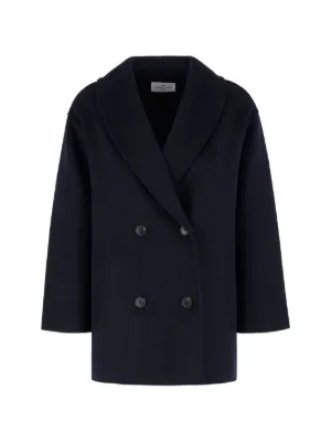 Woolrich ダブルトレンチコート | ブルー | FARFETCH JP