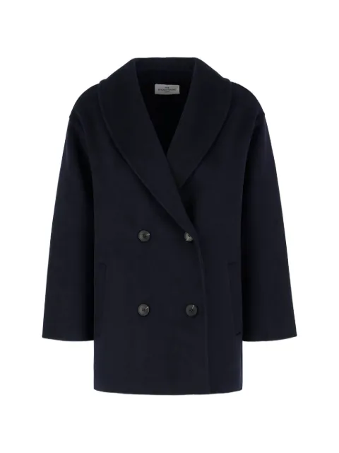 THE DYNAMIS STUDIO double-breasted wool coat
