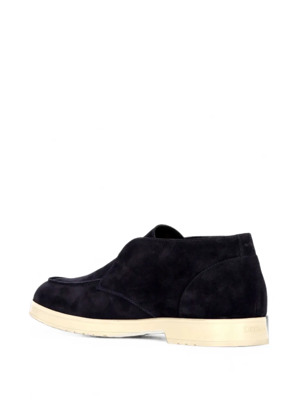 Doucal's suede slip-on desert boots Blauw
