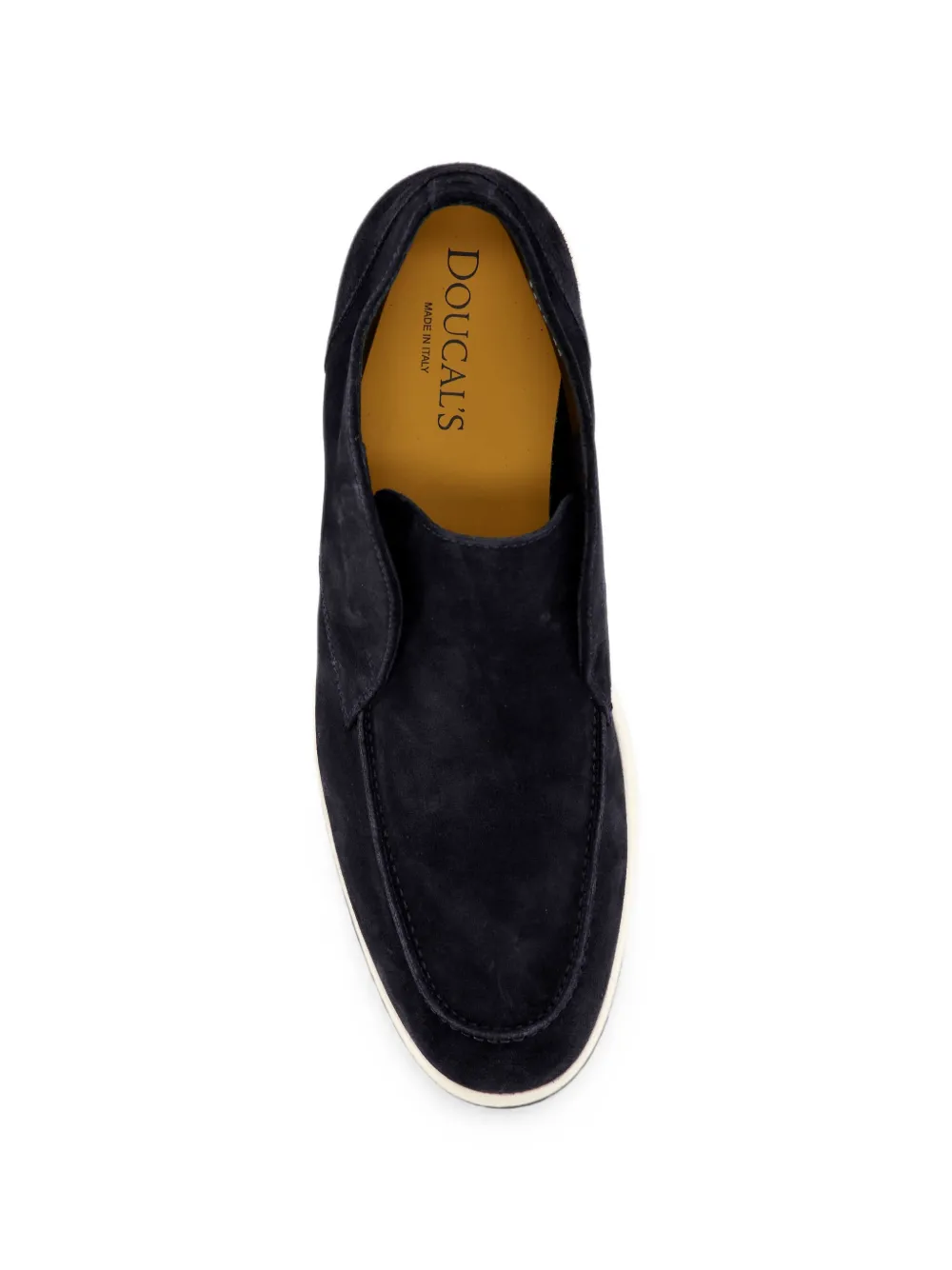 Doucal's suede slip-on desert boots Blauw