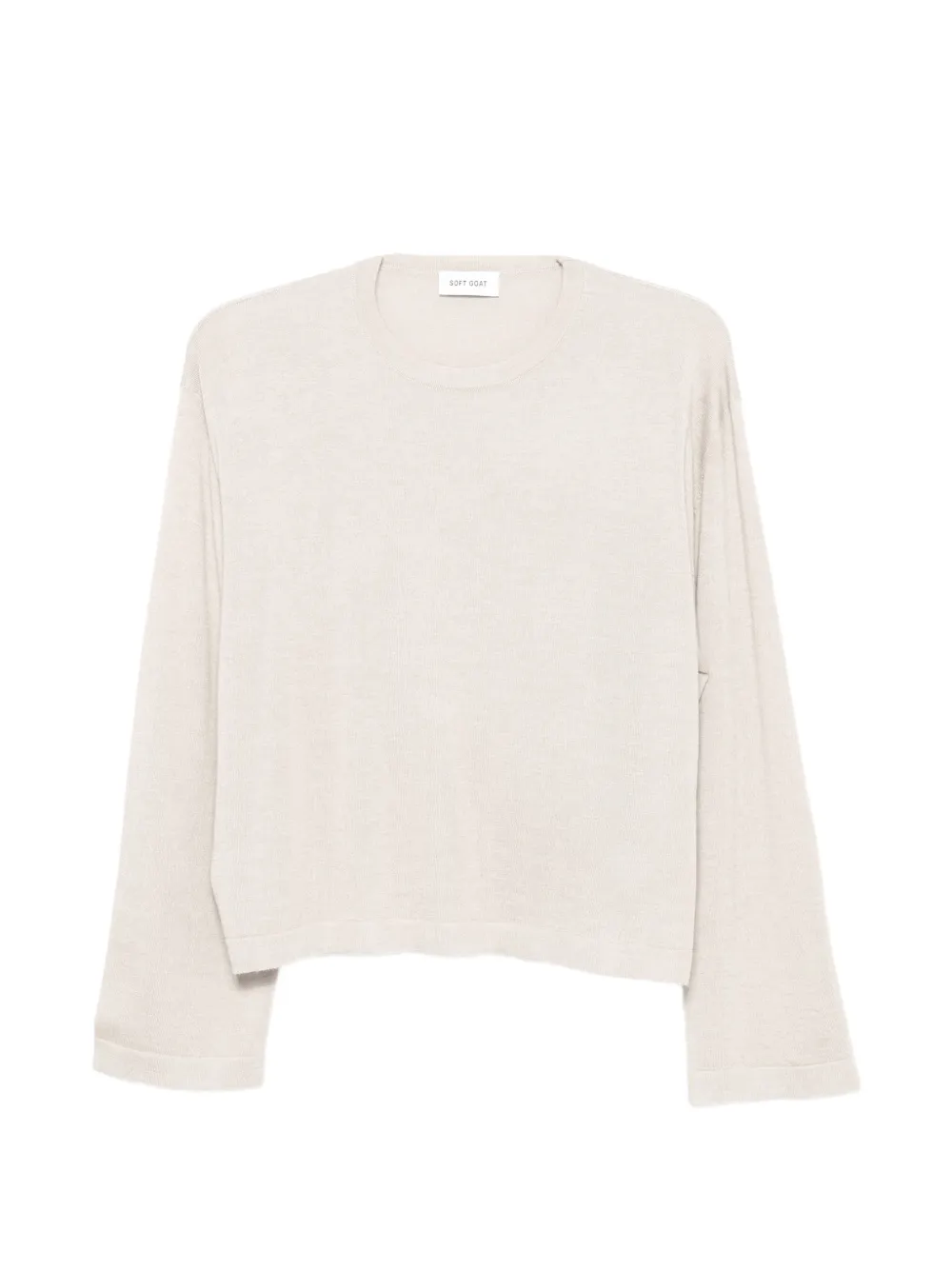 Soft Goat Maglione girocollo - Bianco