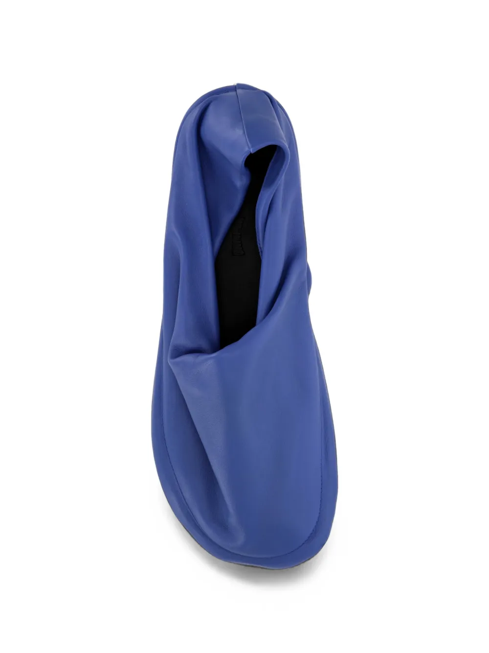 Camper x Issey Miyake Peu Form draped leather loafers Blauw