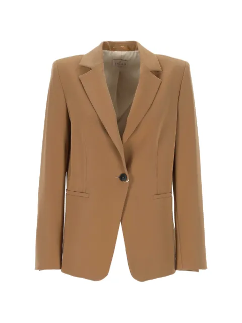 EMME single-breasted notched-lapel blazer