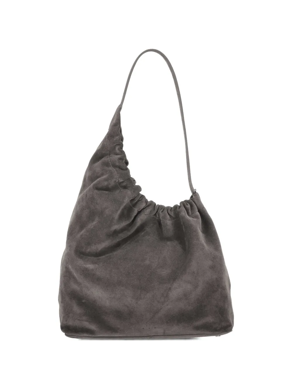Aesther Ekme Demi Lune Cloud gathered suede tote bag