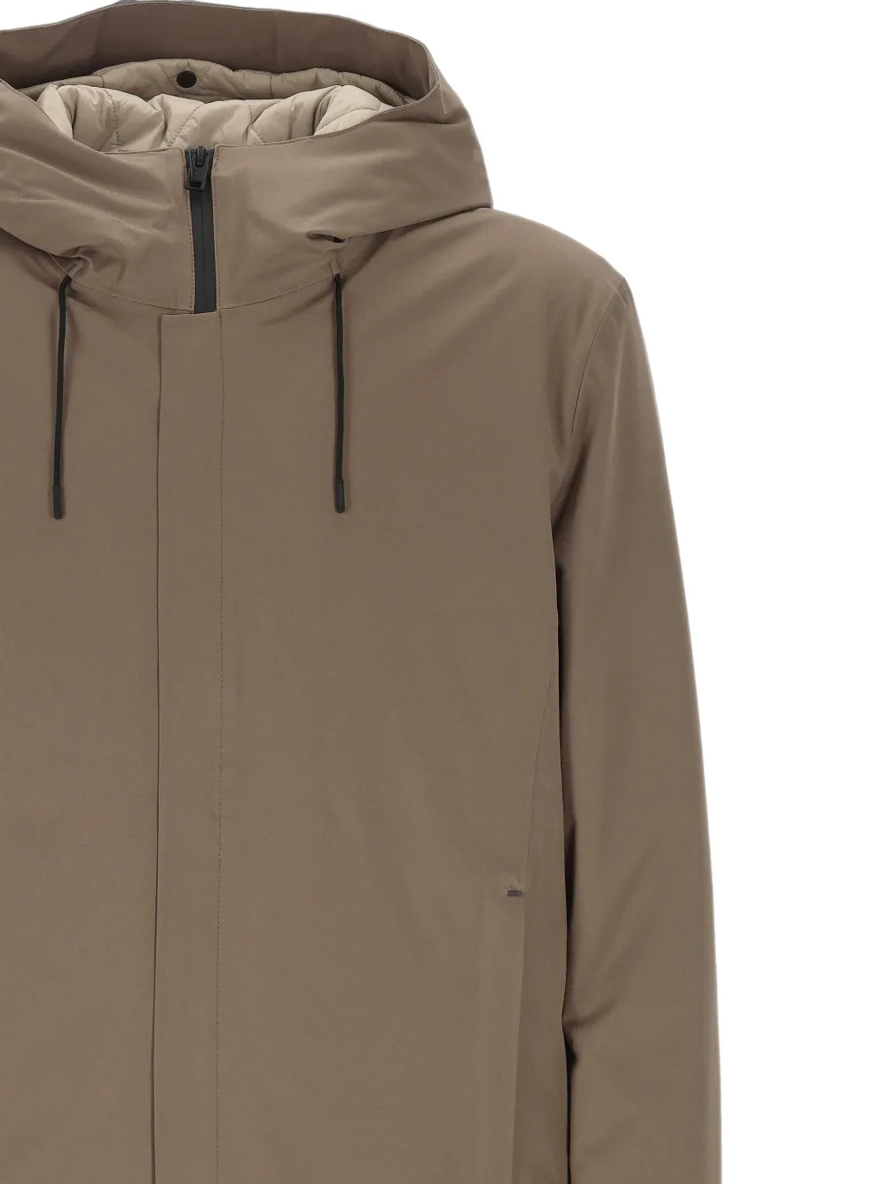 Woolrich Crestmont jack met capuchon en rits Bruin