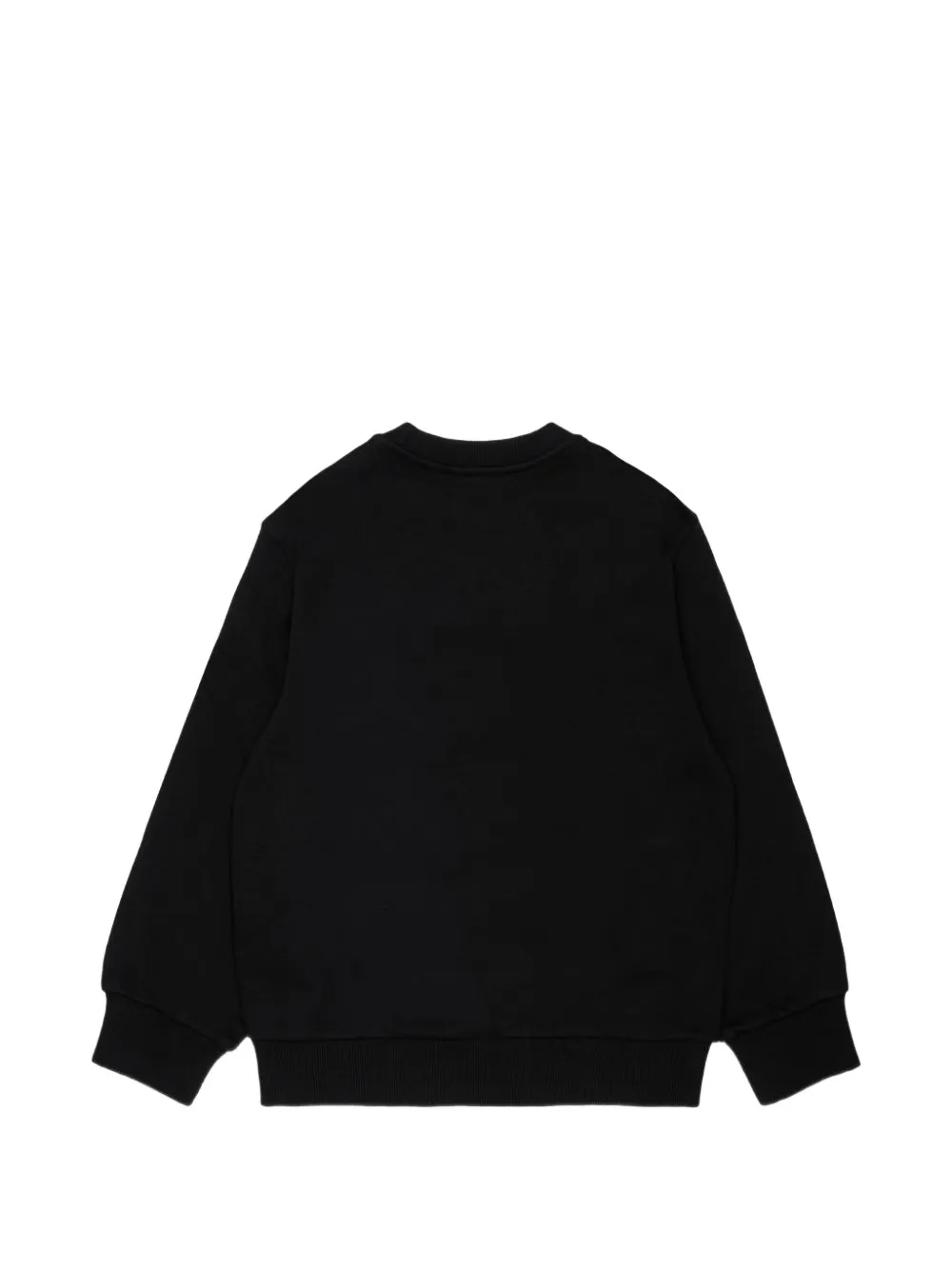 Diesel Kids Sweater met logoprint Zwart