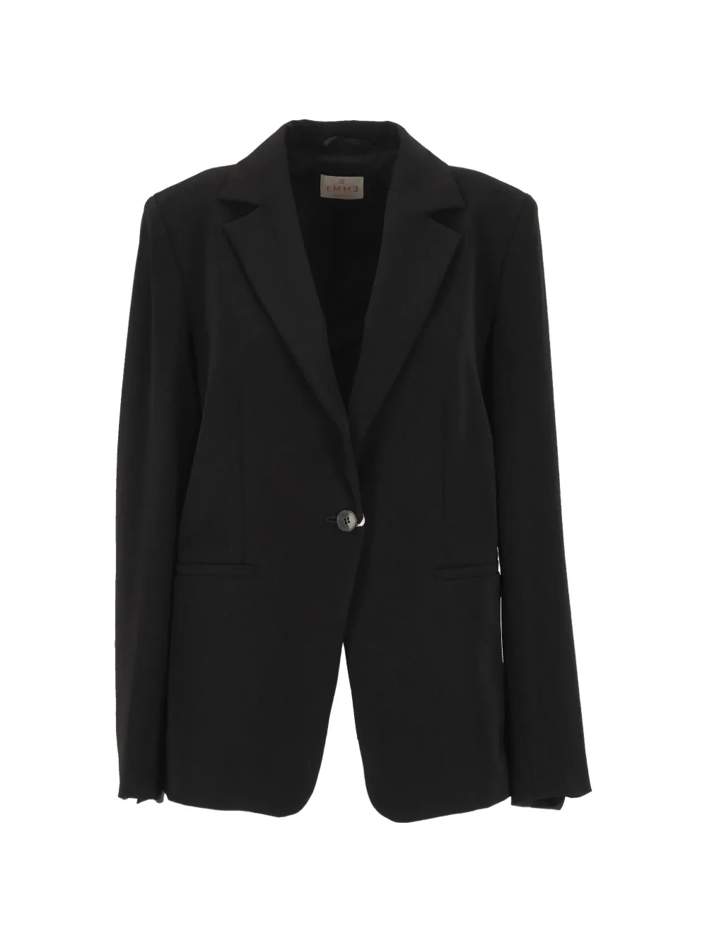EMME Blazer monopetto con revers classici - Nero