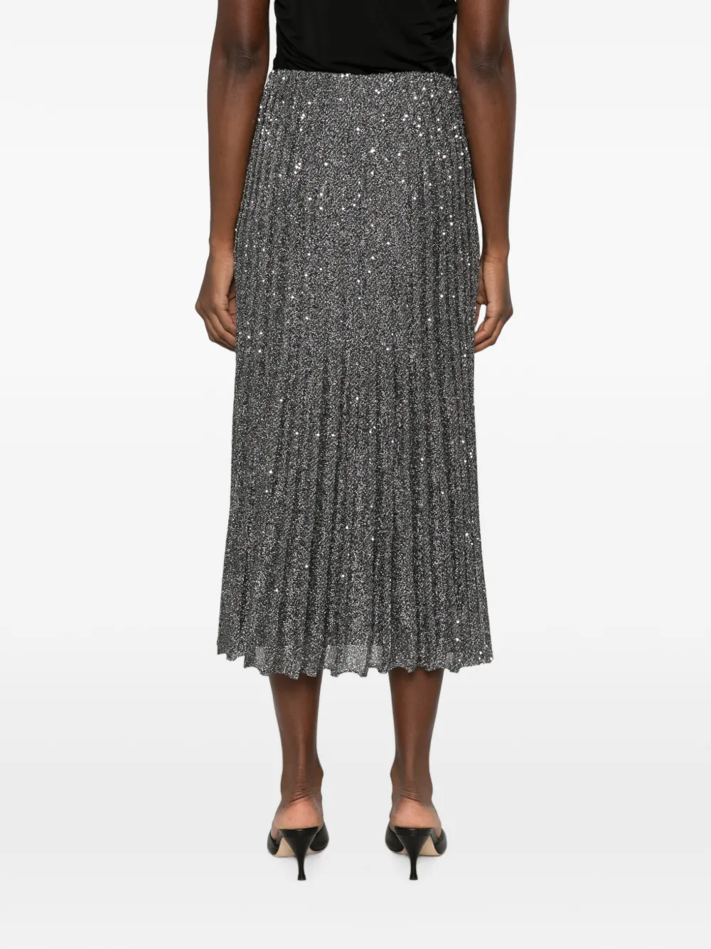 Missoni Midi-rok met pailletten Zilver