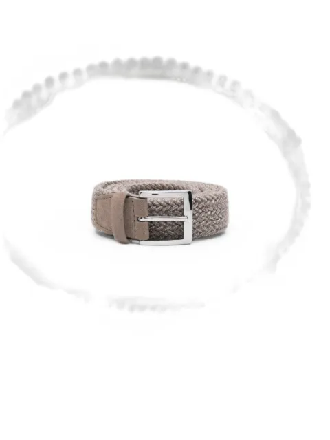 Orciani braided elasticated belt